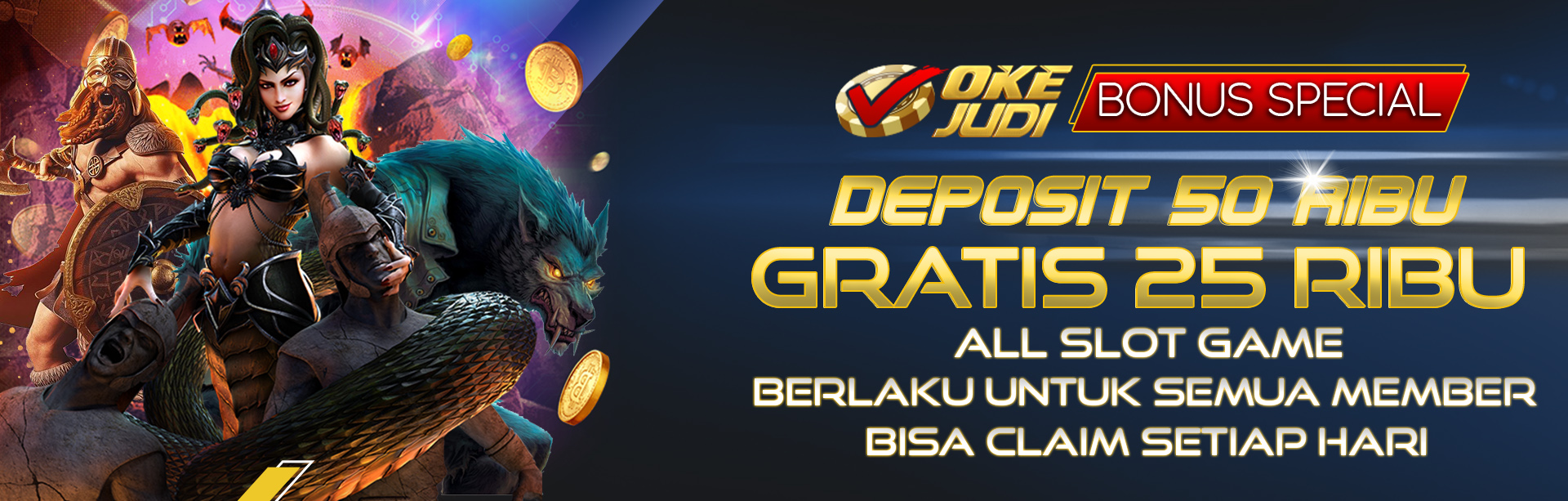 DEPOSIT 50 RIBU GRATIS 25 RIBU